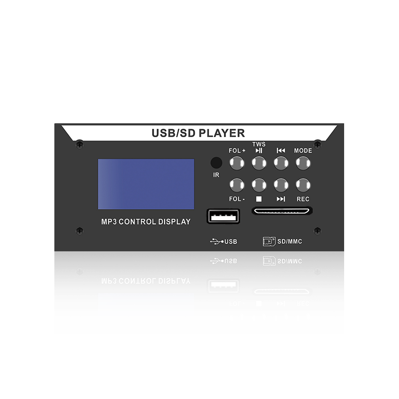 LCD8226: Osmitlačítkový IR dálkový SD/USB konektor LCD obrazovka MP3 přehrávač s Bluetooth, TWS