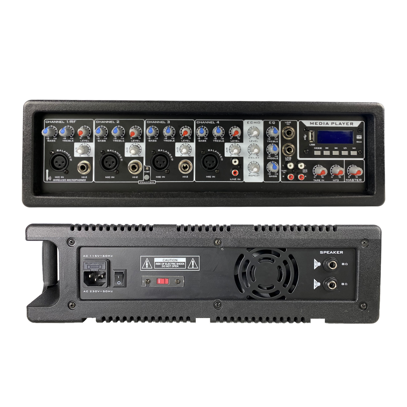 Plastový box Powered PA Head Mixer SD504